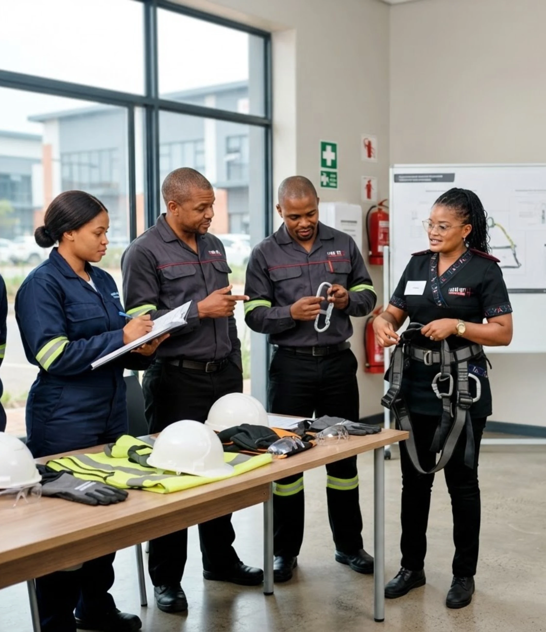 A classroom at the Care Net Midrand training centre