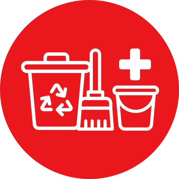 Cleaning, hygiene and recycling industry medicals