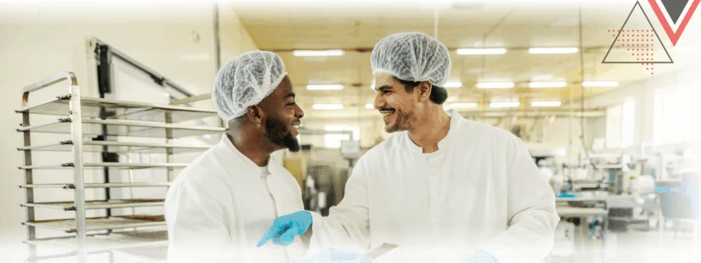 Food handling industry workplace