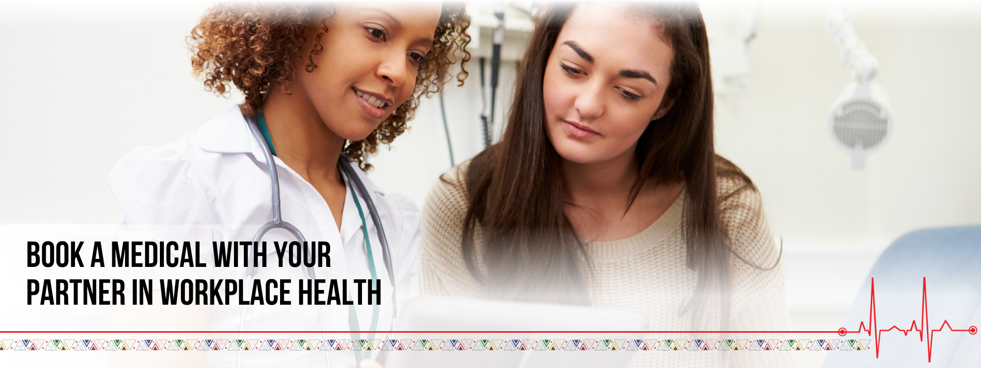 Book a Medical banner
