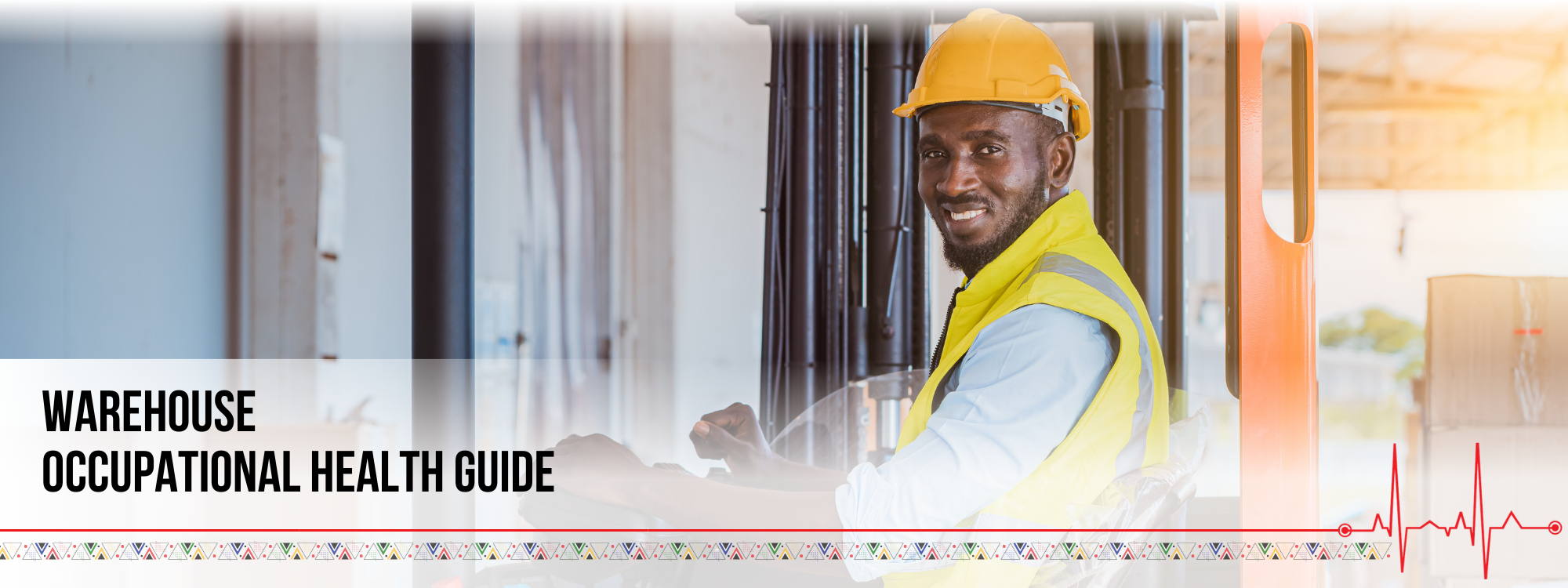 Warehouse Occupational Health Guide banner
