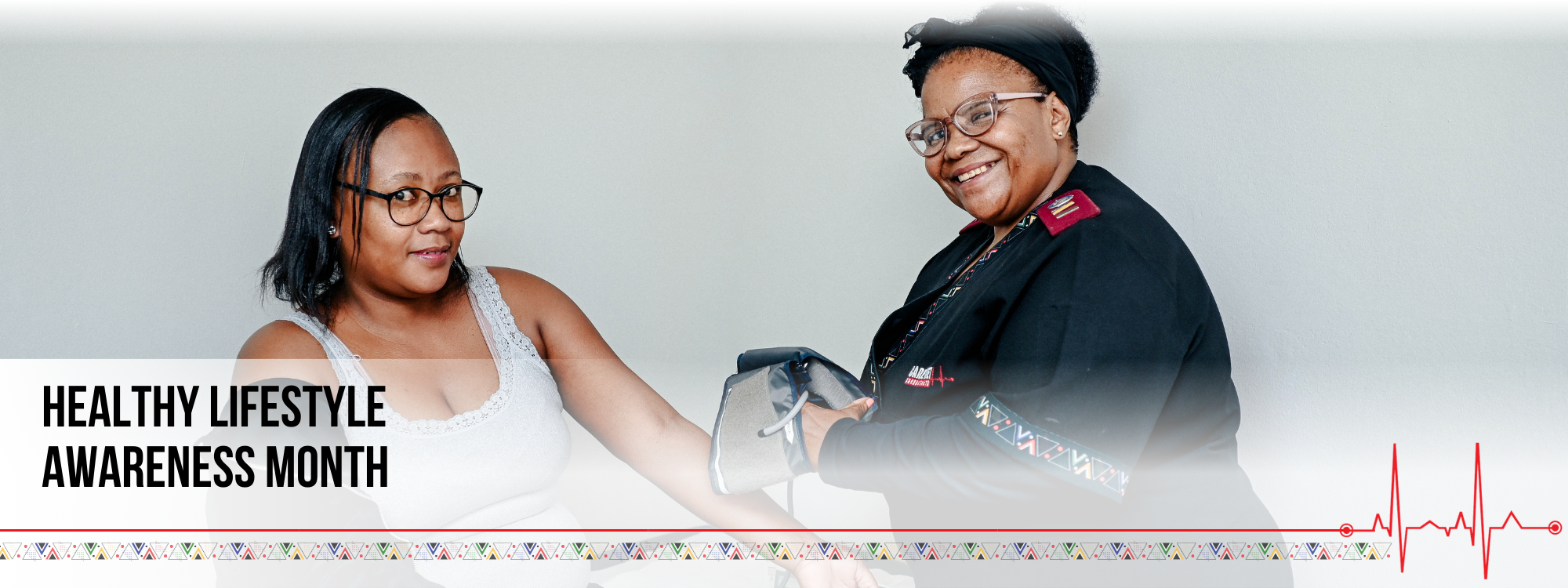Healthy Lifestyle Awareness Month awareness pack banner