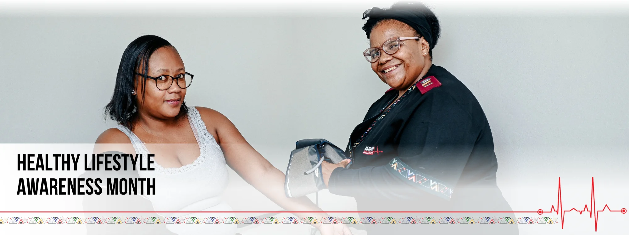 Healthy Lifestyle Awareness Month awareness pack banner